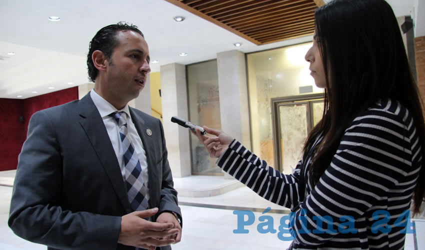 Arturo López de Lara Díaz: “Lupita Medina es un buen perfil”(Foto: Rocío Castro)