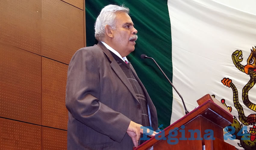 José Luis Medina Lizalde: Deben terminar estas prácticas tan atrasadas ya que las decisiones tomadas en el Congreso del Estado deben ser públicas atendiendo las normativas de transparencia (Foto: Merari Martínez Castro)
