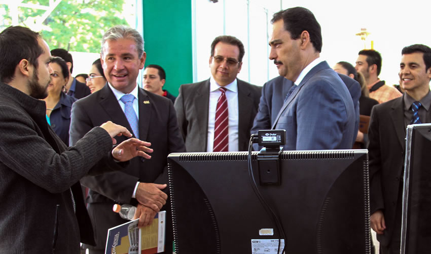 El alcalde de la capital refrendó su interés por promover la cultura de la innovación