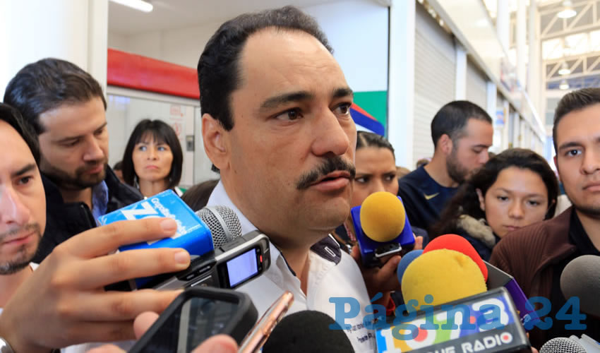Juan Antonio Mart&iacute;n del Campo, presidente municipal de Aguascalientes