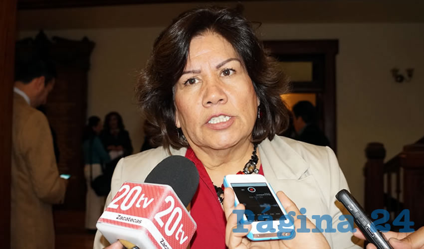 Ampelia Rivera Lara: En este evento estarán presentes los presidentes municipales de los cinco Pueblos Mágicos, Teúl de González Ortega, Nochistlán, Pinos, Sombrerete y Jerez, además de que están invitados otros alcaldes (Foto: Merari Martínez Castro)
