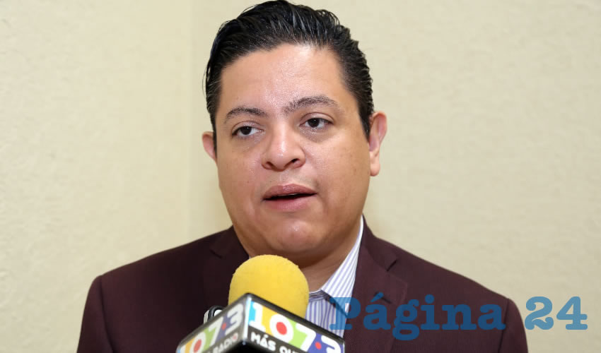 Mario Alberto Álvarez Michaus, legislador local (Foto: Eddylberto Luévano Santillán)