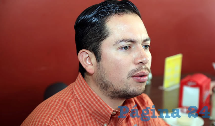 Jesús Enrique Ramírez Pérez, secretario general de la CROM en Aguascalientes