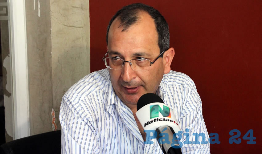 Eliasar Cruz Barba, presidente estatal de la Canainpa