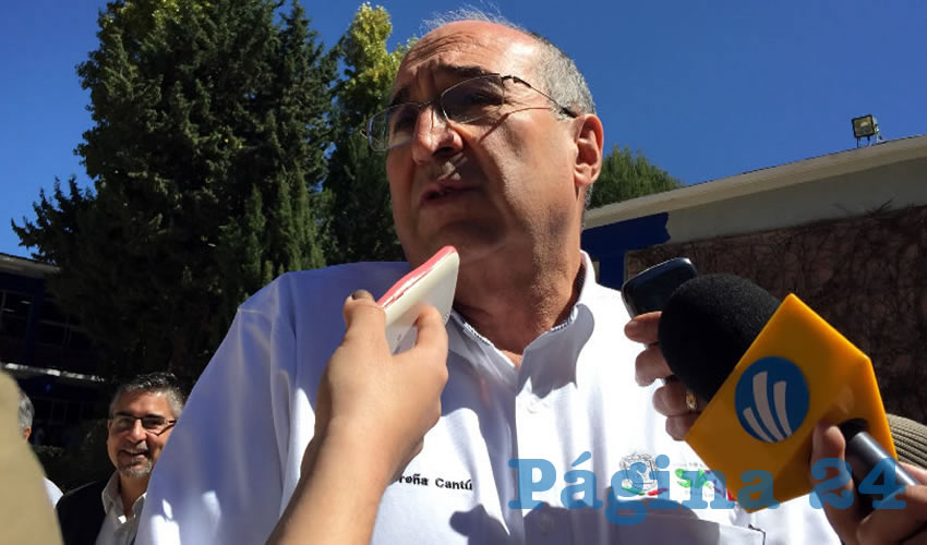 Gilberto Breña Cantú, Secretario de Salud del estado (Foto: Archivo Página 24)
