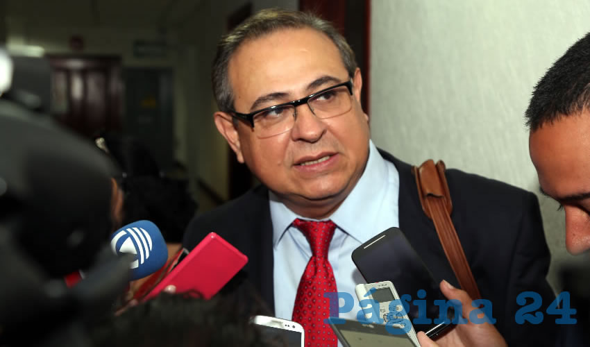 Luis Fernando Muñoz López, legislador local (Foto: Eddylberto Luévano Santillán)