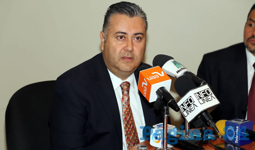 Alejandro Rivera Reyes, director general del SNE en Aguascalientes (Foto: Eddylberto Lu&eacute;vano Santill&aacute;n)