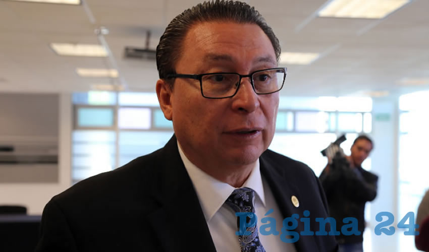 Mario Andrade Cervantes, rector de la UAA (Foto: Eddylberto Lu&eacute;vano Santill&aacute;n)