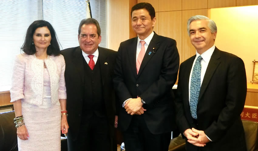 El jefe del Ejecutivo estatal agradeci&oacute; la atenci&oacute;n y consideraci&oacute;n del Gobierno japon&eacute;s para con Aguascalientes