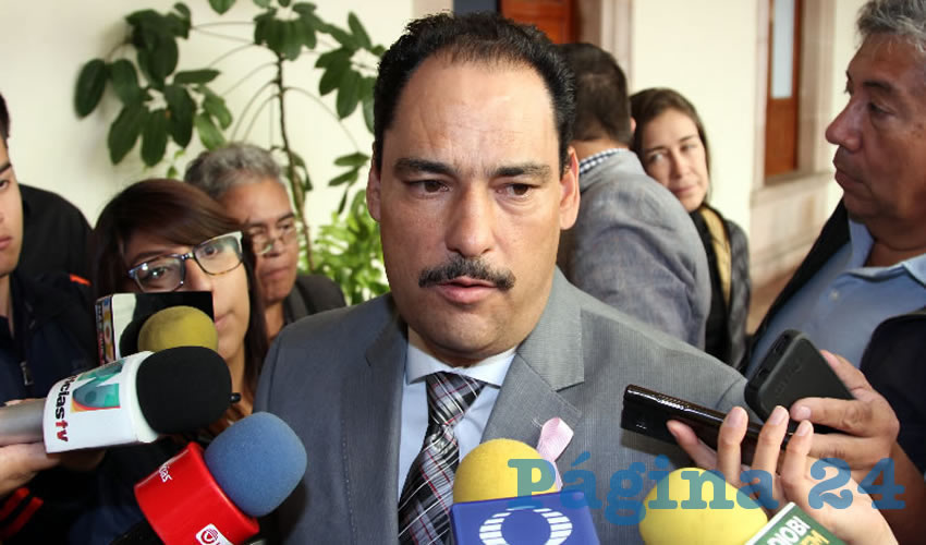 Juan Antonio Mart&iacute;n del Campo, presidente municipal de Aguascalientes