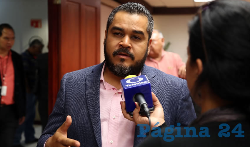 Marco Arturo Delgado Mart&iacute;n del Campo, legislador local (Foto: Eddylberto Lu&eacute;vano Santill&aacute;n)