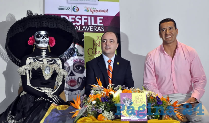 Alejandro Ponce Larrinúa: En esta ocasión se efectuarán 400 actividades y 90 por ciento de éstas son gratuitas, entre ellas se encuentran los desfiles de calaveras, conciertos, homenaje a José Guadalupe Posada, danzas, teatro, pintura (Foto: Alberto Núñez Hernández)