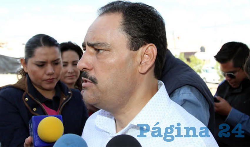 Juan Antonio Mart&iacute;n del Campo, presidente municipal de Aguascalientes