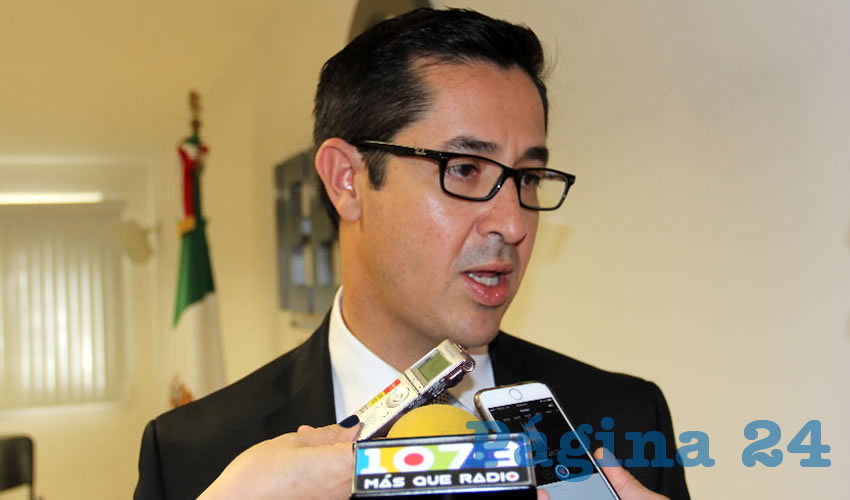 Luis Fernando Landeros Ortiz, consejero presidente del IEE