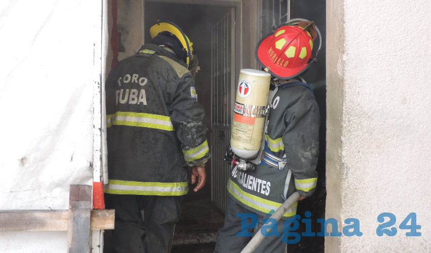 Los bomberos sofocaron las llamas