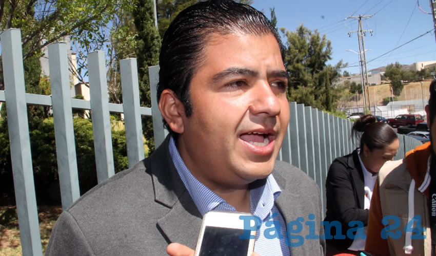 Roberto Luévano Ruiz: “Como todo partido político vamos a preparar el cierre de fin de año, y la otra es enfrentar el proceso extraordinario de elecciones. Quiero que gastemos lo menos posible” (Foto: Rocío Castro Alvarado)