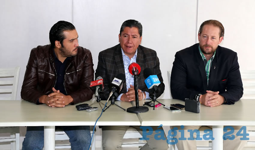 David Monreal &Aacute;vila, enlace nacional del partido Morena (Foto: Eddylberto Lu&eacute;vano Santill&aacute;n)