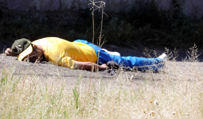 Las autoridades estiman que el desafortunado sujeto sufri&oacute; un ataque al coraz&oacute;n
