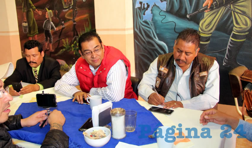 Felipe Pinedo Hernández: El sol azteca debe encabezar la candidatura en torno a esta coalición, ya que este partido representa mayor cantidad de votantes en la capital y comunidades del municipio de Zacatecas (Foto: Rocío Castro Alvarado)