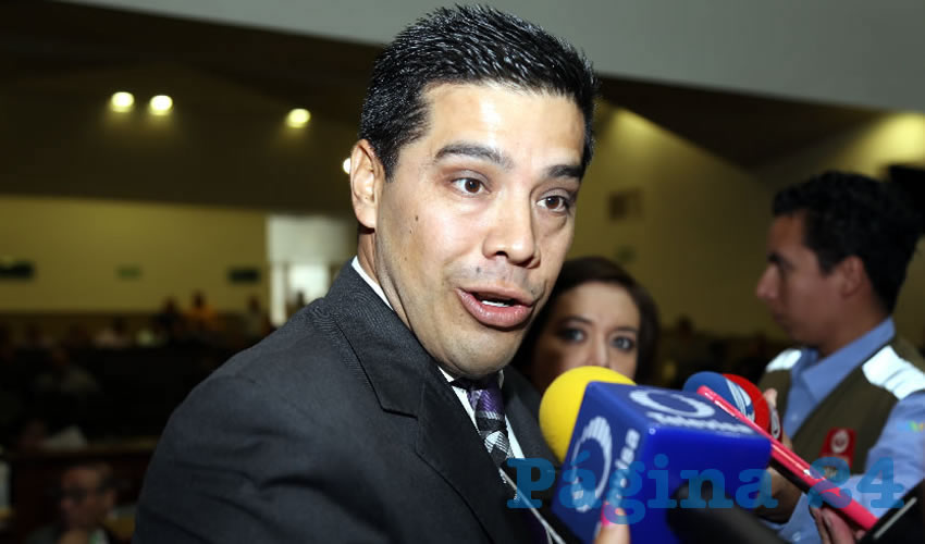 Leonardo Montañez Castro, legislador local (Foto: Eddylberto Luévano Santillán)