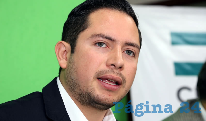 Jesús Enrique Ramírez Pérez, secretario general de la CROM en Aguascalientes