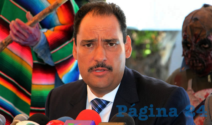 Juan Antonio Mart&iacute;n del Campo, alcalde de Aguascalientes