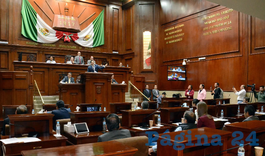 Una vez más los diputados desecharon el tema del la eliminación del fuero en la entidad (Foto: Eddylberto Luévano Santillán)