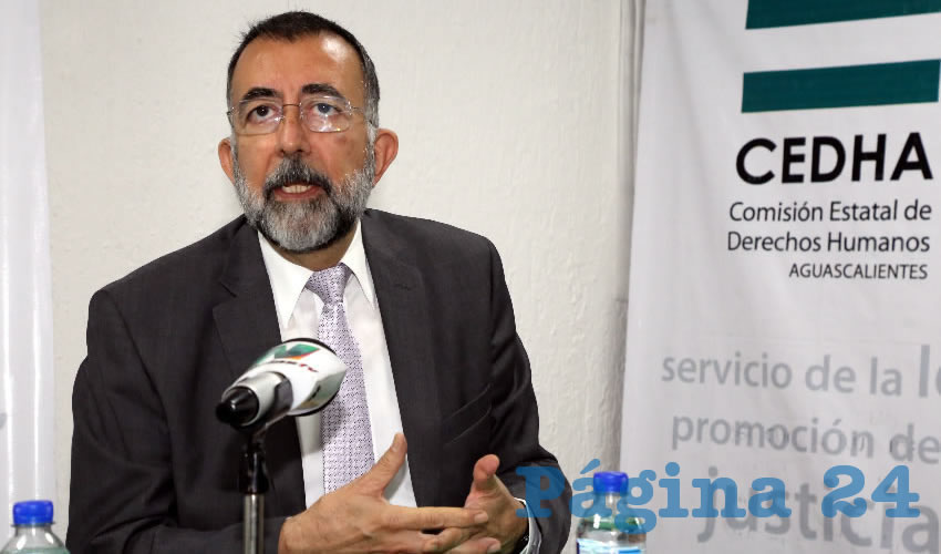 Jesús Eduardo Martín Jáuregui, presidente de la CEDHA