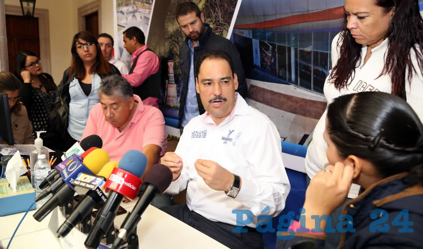 Juan Antonio Martín del Campo, presidente municipal de Aguascalientes (Foto: Eddylberto Luévano Santillán)