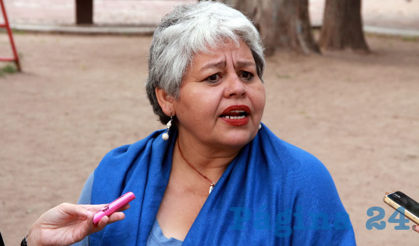 Guadalupe Castorena Esparza, presidenta del Colegio de Bi&oacute;logos de Aguascalientes