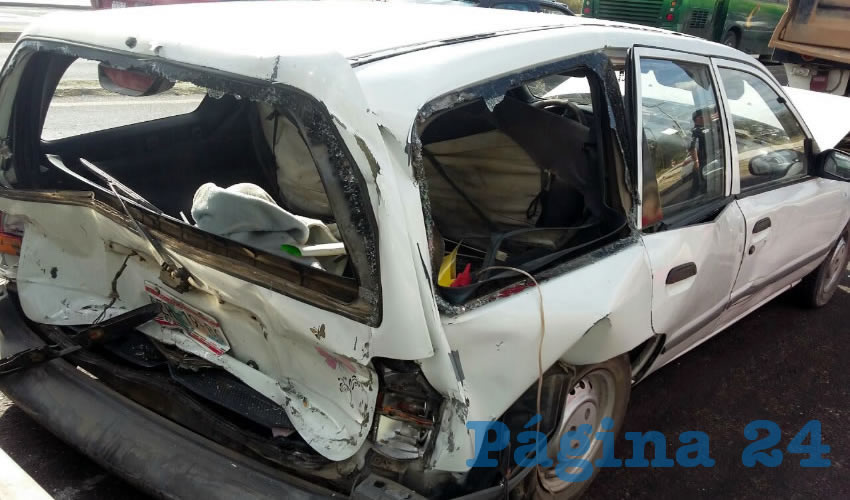 El vehículo Nissan Tsubame sufrió los mayores daños