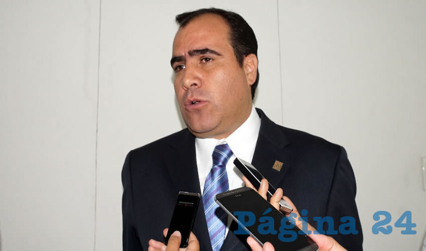 Jorge Luis Pedroza Ochoa: “No hay dinero, el gobierno del estado está en una situación crítica, ya lo ha señalado el secretario de finanzas” (Foto: Merari Martínez Castro)