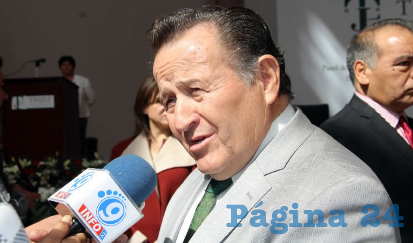 Virgilio Rivera Delgadillo: “Los ex rectores nunca han recibido más allá de su salario” (Foto: Rocío Castro Alvarado)