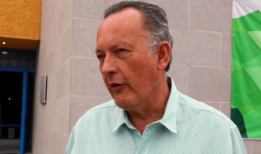 Juan Jos&eacute; Zertuche Cornejo, secretario general de la Secci&oacute;n XXI del SNTSS