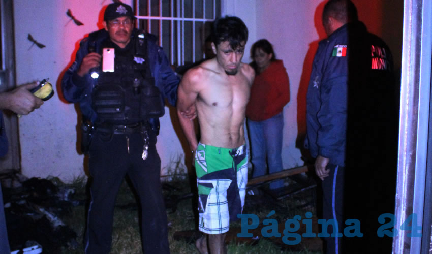 Fernando Tavarez Mora, sometido por los uniformados