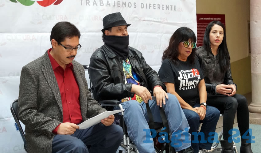 José Cruz: Nación Blues refleja el reclamo de la sociedad para los gobernantes, pues lastiman a las personas con los recortes económicos constantes en el sector salud (Foto: Merari Martínez Castro)