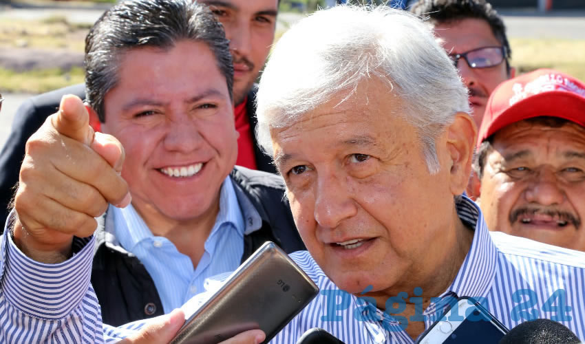 Andr&eacute;s Manuel L&oacute;pez Obrador, l&iacute;der nacional de Morena (Foto: Eddylberto Lu&eacute;vano Santill&aacute;n)