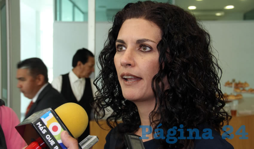 Laura Lorena Alba Nev&aacute;rez, delegada de la SEP en Aguascalientes