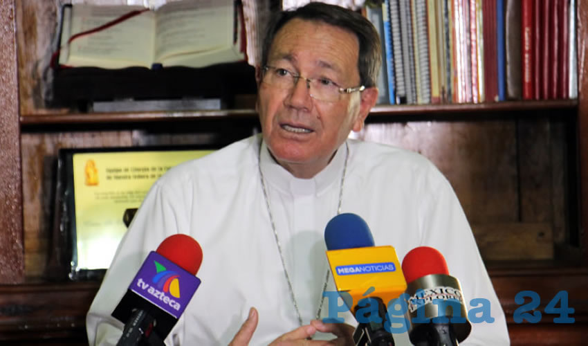 Apela obispo porque autoridades busquen a desaparecidos (Foto Rocío Castro Alvarado)