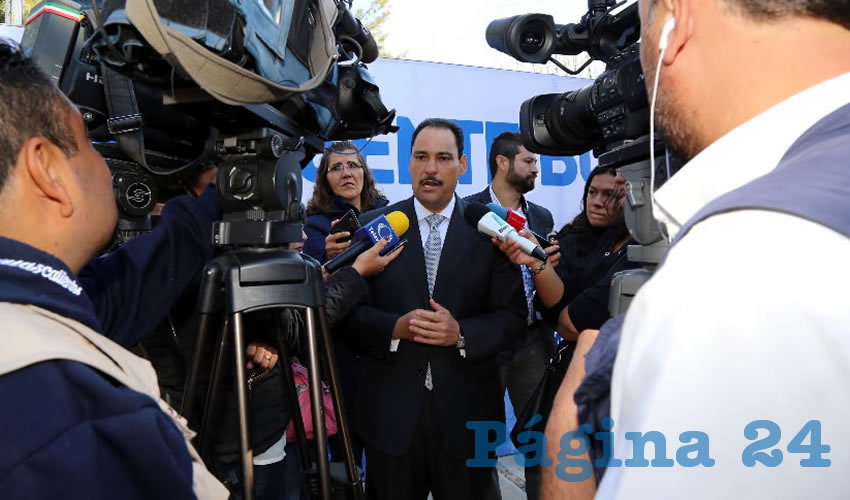 Juan Antonio Mart&iacute;n del Campo, presidente municipal de Aguascalientes (Foto: Eddylberto Lu&eacute;vano Santill&aacute;n)