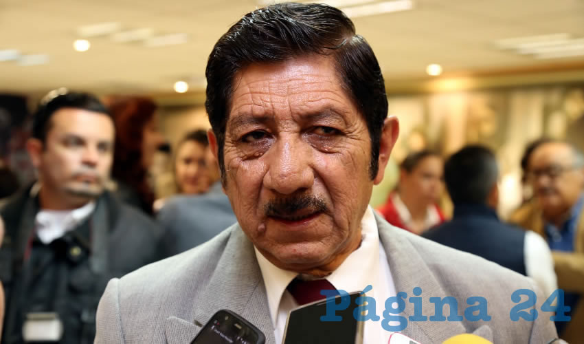 Refugio Mar&iacute;n Ruiz, secretario general de la CROC