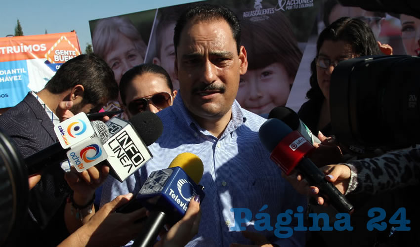Juan Antonio Mart&iacute;n del Campo, presidente municipal de Aguascalientes