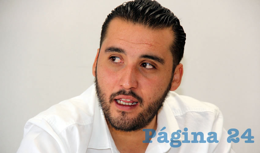 Aldo Ruiz, presidente estatal de Morena