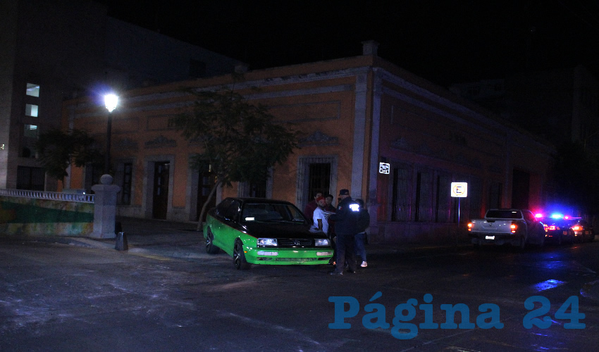 El percance ocurrió en la esquina de bulevar José María Chávez y calle Rayón