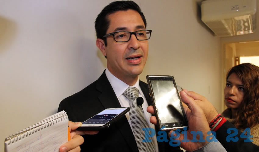 Luis Fernando Landeros Ortiz, consejero presidente del IEE