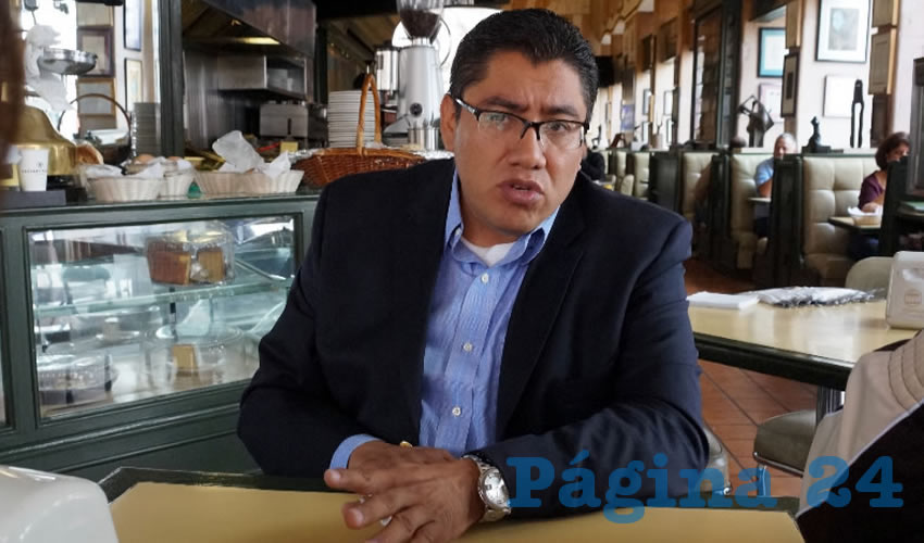 Saúl Monreal Ávila: “Reiteramos el llamado que hizo Andrés Manuel López Obrador de no participar en la elección extraordinaria donde únicamente se legitimará un robo desde los tribunales electorales y direcciones electorales” (Foto: Merari Martínez Castro)