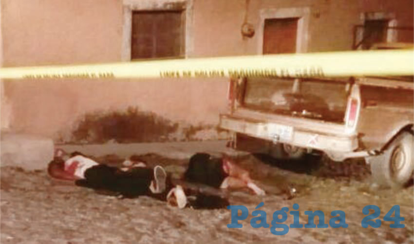 Las víctimas fueron abandonadas sobre la calle 20 de Noviembre, al cruce con Luis Rojas, en El Barrio de La Capilla, metros antes de una clínica municipal/Foto: Especial