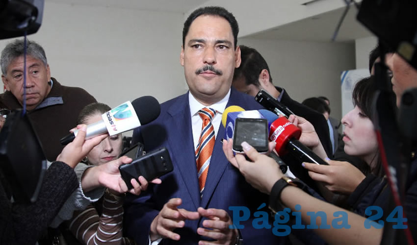 Juan Antonio Mart&iacute;n del Campo, presidente municipal de Aguascalientes