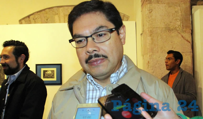 Alfonso Vázquez Sosa: “Esos dos aspectos modifican el esquema, por lo que se está en análisis para ver que sí se puede hacer, en qué fechas y a partir de cuándo se puede difundir esta actividad” (Foto: Rocío Castro)