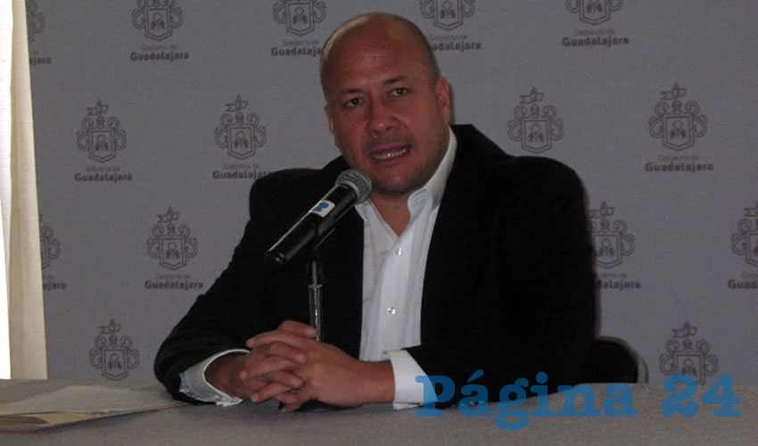 Enrique Alfaro, alcalde de Guadalajara: “No vamos a permitir que siga habiendo quienes quieren generar la idea de que hay una crisis de seguridad en la ciudad”, amenaza/Foto: Francisco Tapia